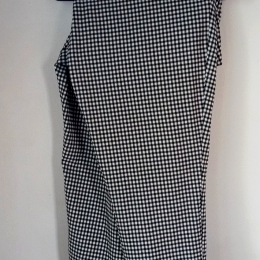 BLAIR LADIES CHECK BLACK AND WHITE PLUS SIZE SLACKS SIZE 26W    NEW CONDIDTION